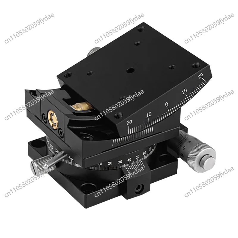 GFWG40-40 Manual Adjustment Angle Slide Table Manual Goniometer Displacement Table GFG60-60GFG40-25