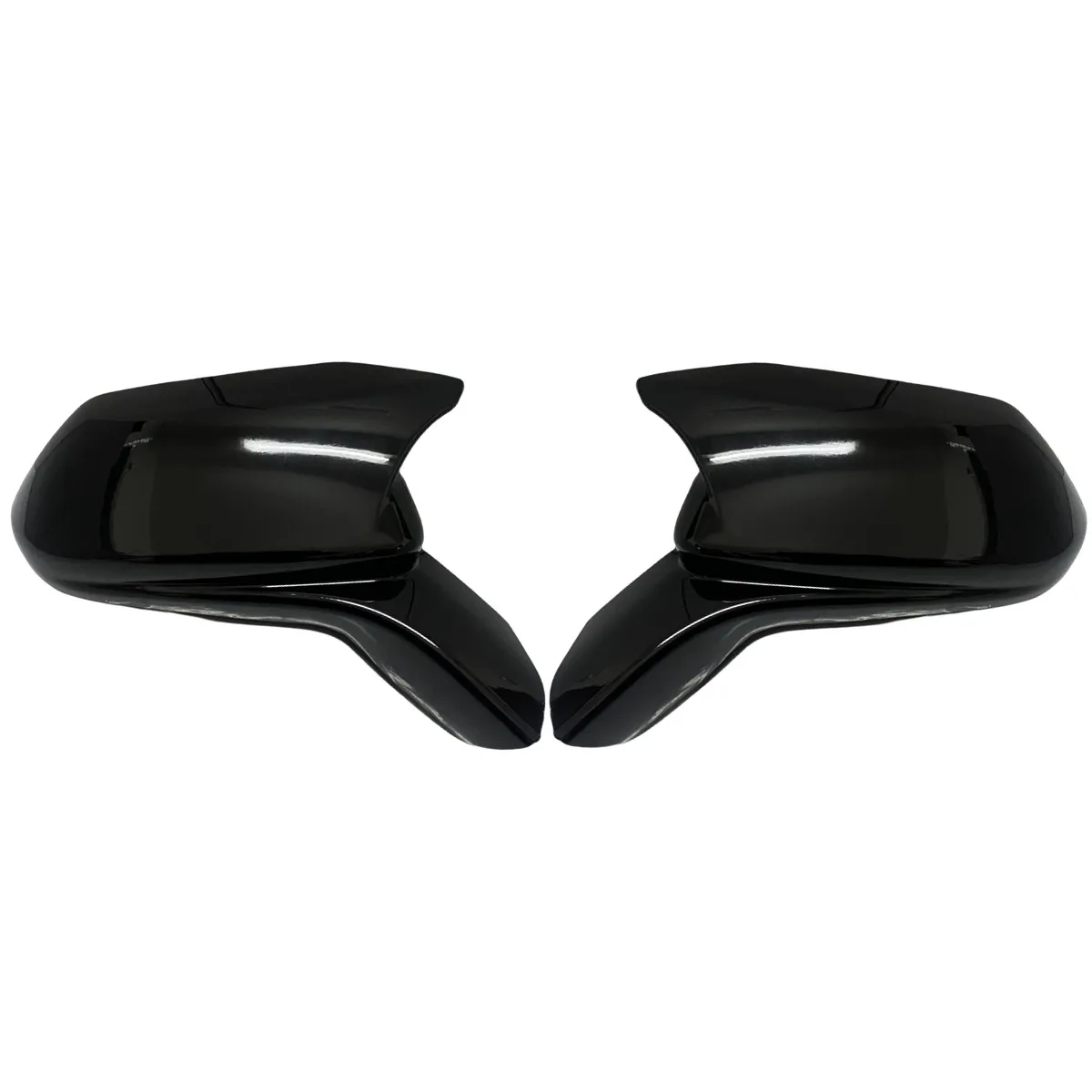 Pair OX Horn Rearview Mirror Cap Cover For Chevy Camaro SS RS ZL1 LT 2016 2017 2018 2019 2020 2021 Rear view Mirror Cap