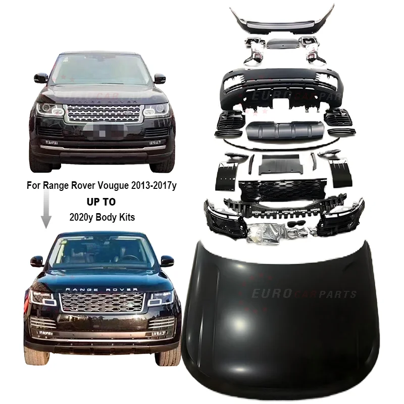 Car Modification Facelift Body Kit For Land Range Rover Vogue 2013 2014 2015 2016 2017 Old to New 2020