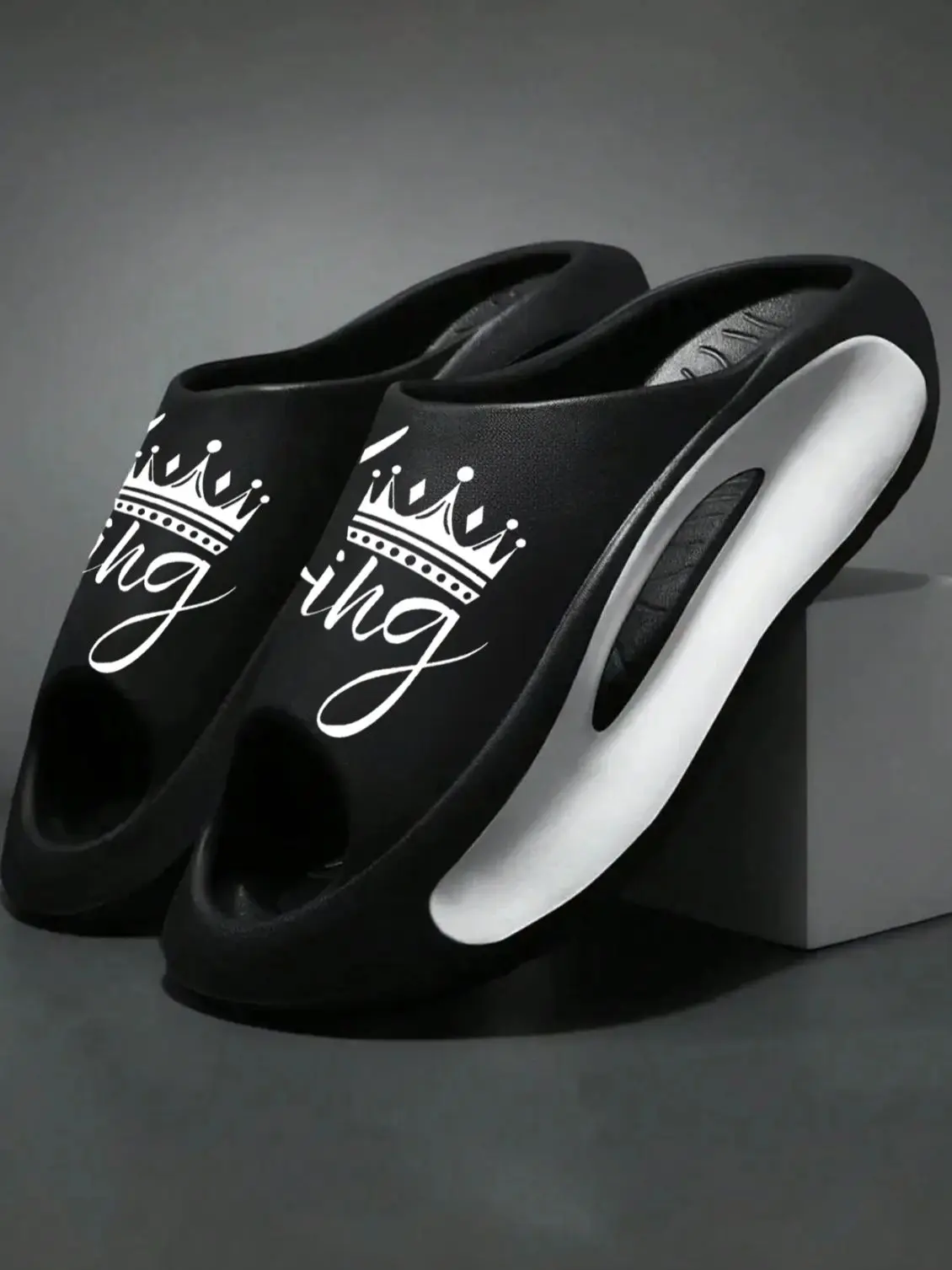 Pantoufles pour hommes et femmes, pantoufles de Couple antidérapantes à la mode Eva 2 couleurs 36-45