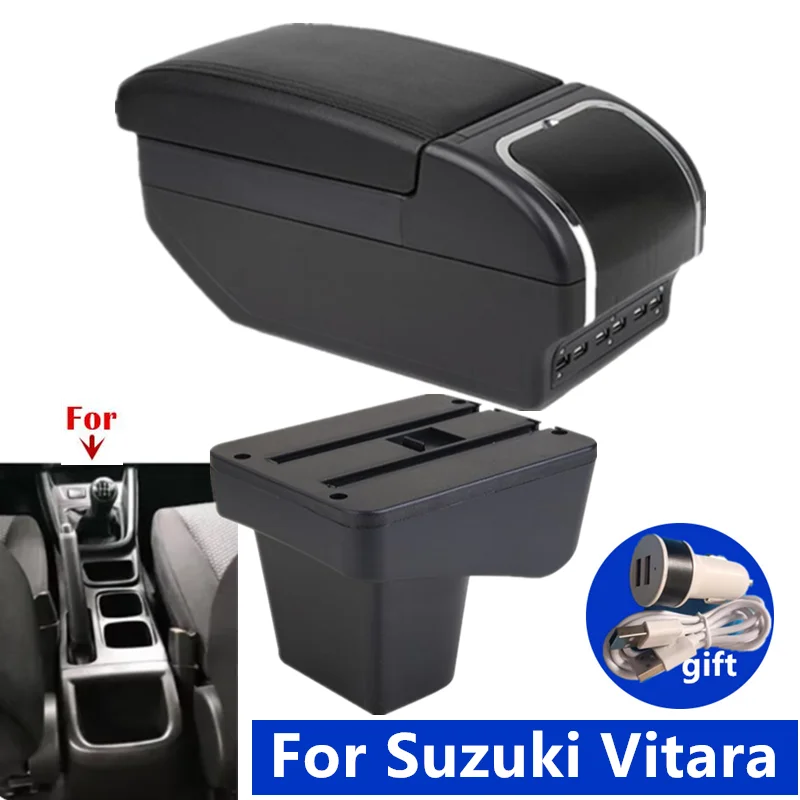 

Car Armrest box For Suzuki Vitara Armrest Box For Suzuki Vitara Central Storage box Interior Dedicated Retrofit Car Accessories