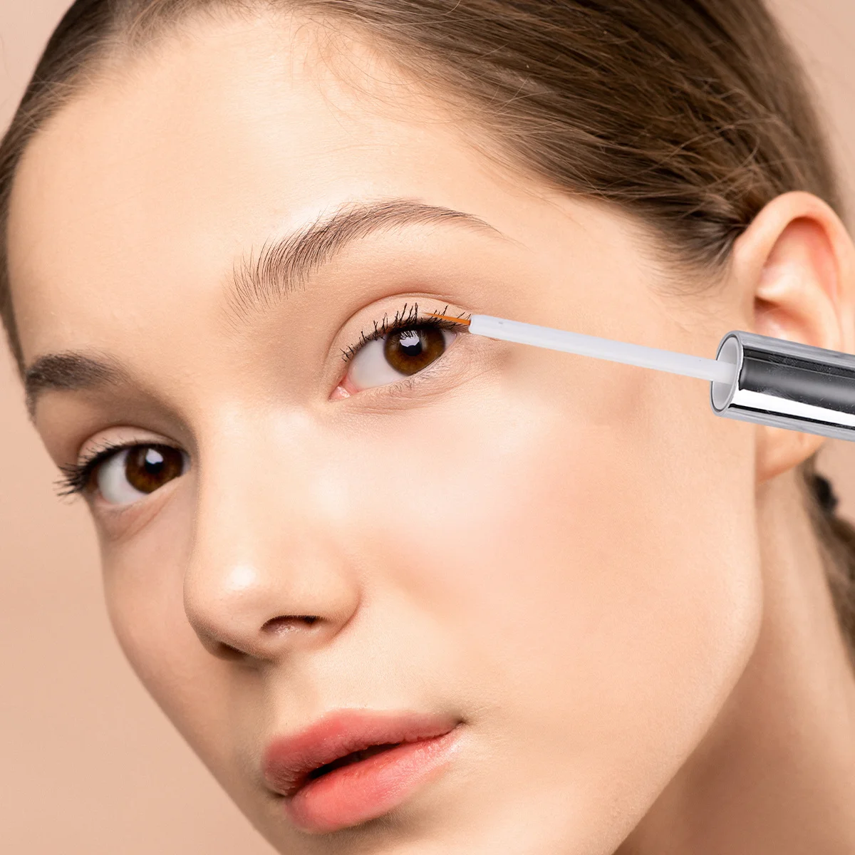 

5Pcs Lipstick Subpackaging Tube Plastic Empty Storage Bottle for Lip Gloss 10Ml Portable Reusable Travel Size Sliver Cover