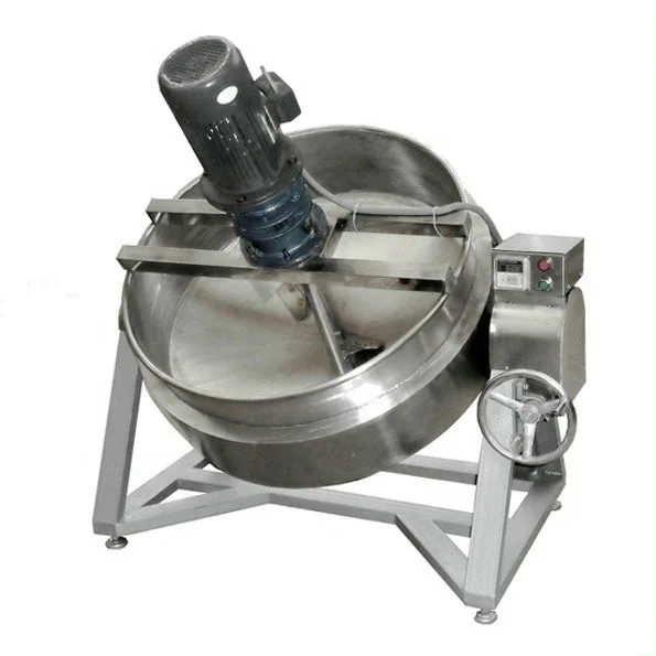 

Steam Jacketed With Agitator Kettle 1000L Cooking Pot