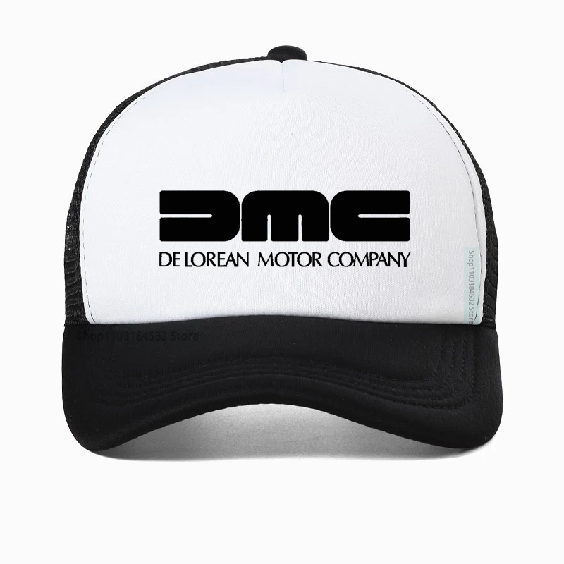 Brand Delorean Motor Company Baseball Cap Back To The Future Film Dad hat Fashion Adjustable Mesh Breathable Trucker hats