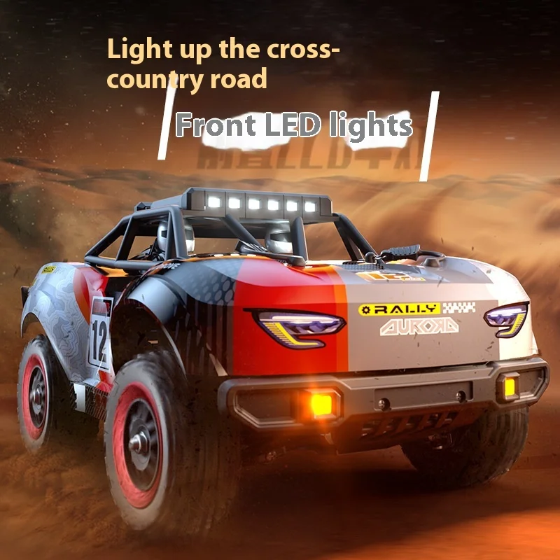

New Arrival High-Speed RC Electric Off-Road Car 1/18 Scale Remote Controlled Four-Wheel Drive Short Card Simulation Model Toy