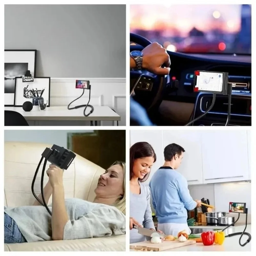 Universal Lazy Neck Hanging Mobile Phone Holder Hanging Video Shooting Holder For iPhone Samsung Xiaomi Huawei Smartphone Stand view 3