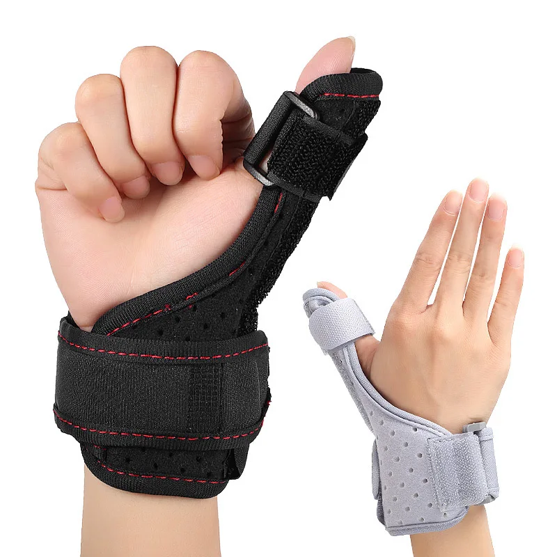 1Pcs Thumb Splint Universal Right and Left Hand, Adjustable Thumb Support, Tendon Sheath Wrist Protection Thumb Sleeve