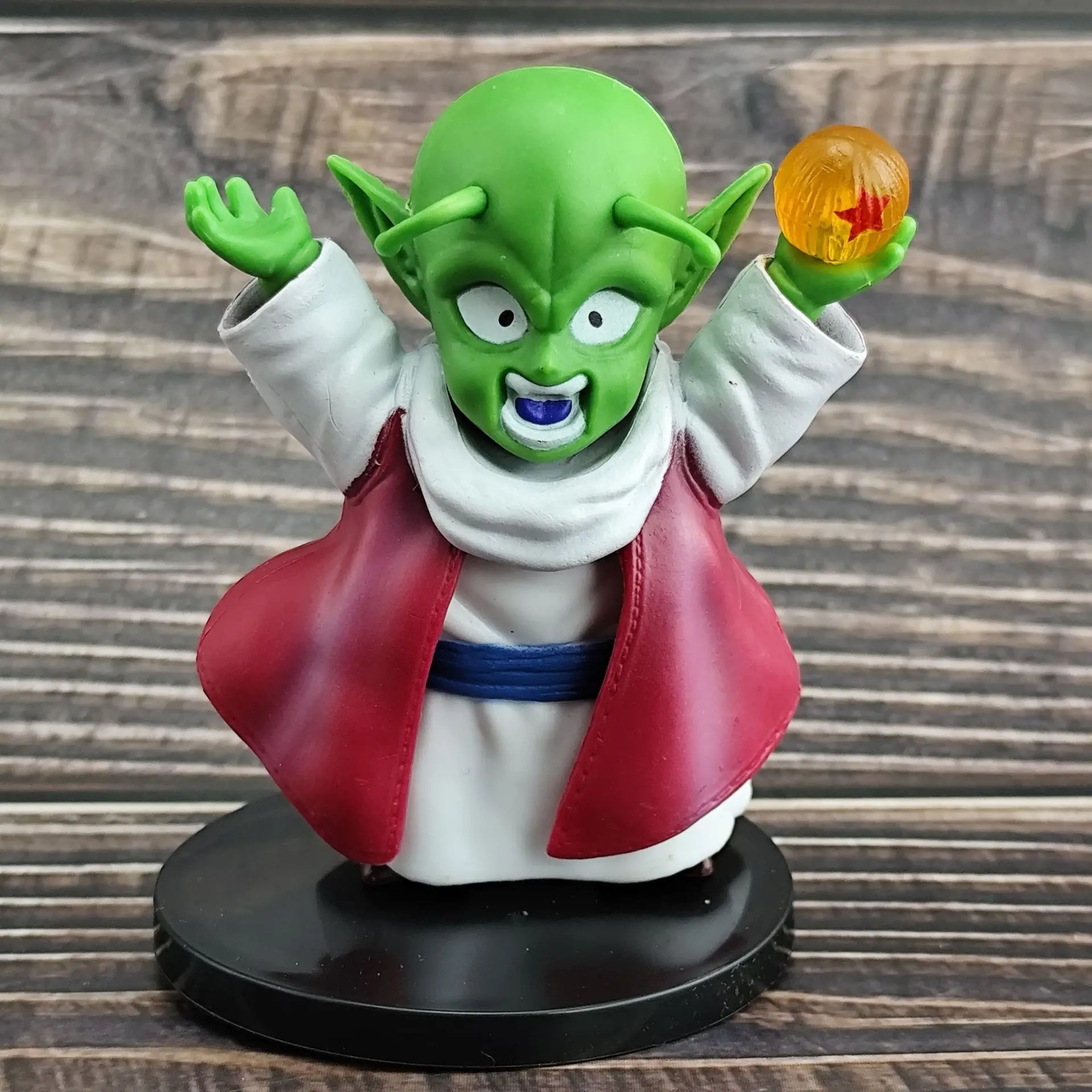 6pcs Set 10cm Dragon Ball Figure Fat Majin Buu Hirudegarn Super Saiyan 4 Son Goku Babidi Dende Model PVC Decor view 4