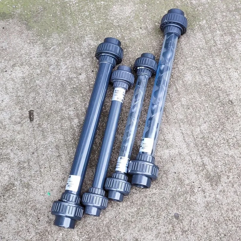 Dosing pipe mixer DN15/20/25/32/40/50/65 UPVC static mixer 1 piece Price