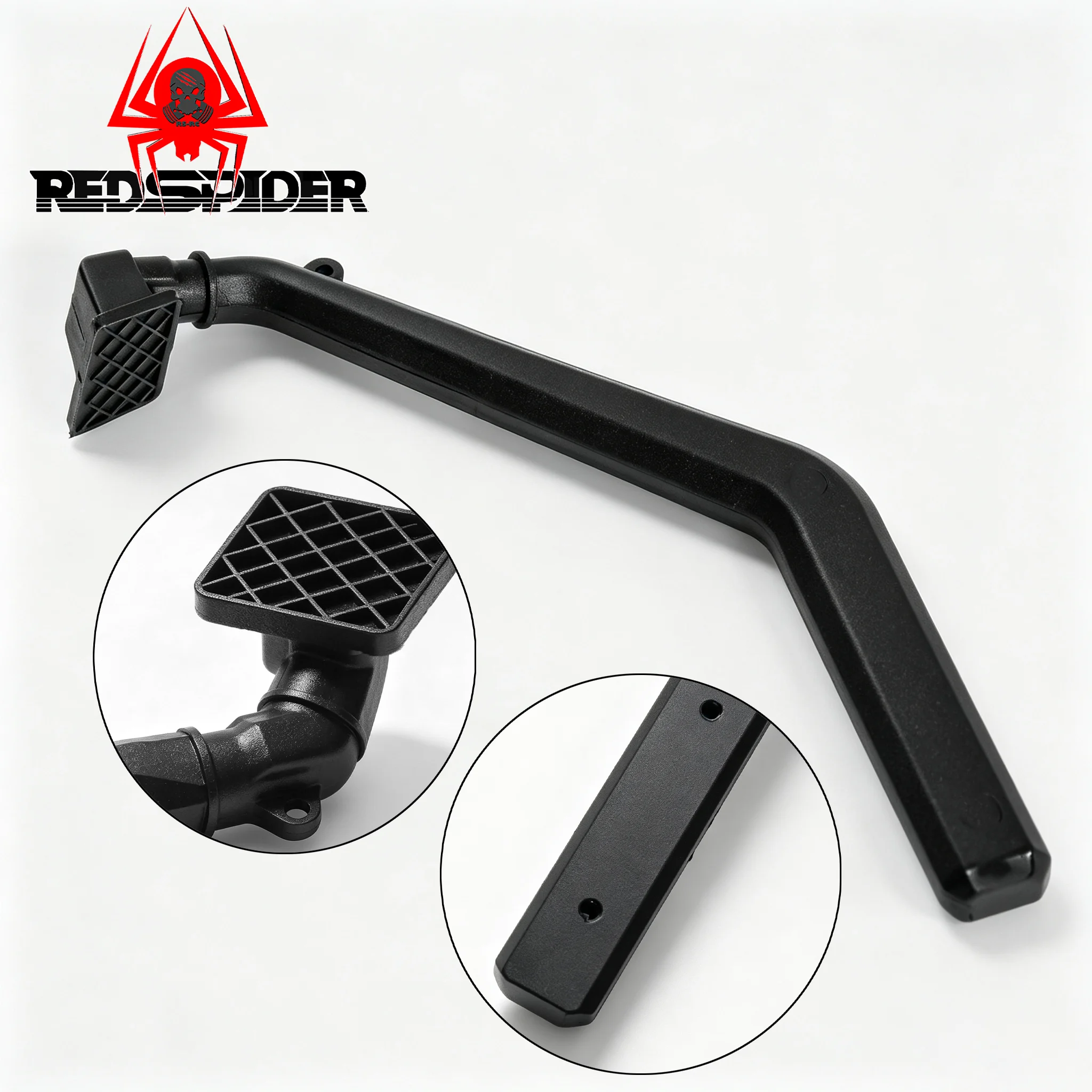 Red Spider 1Pcs RC Simulation Snorkel Air Intake Kit  Fits Axial SCX10 Capra 1:10 RC Rock Crawler Off‑Road Vehicle