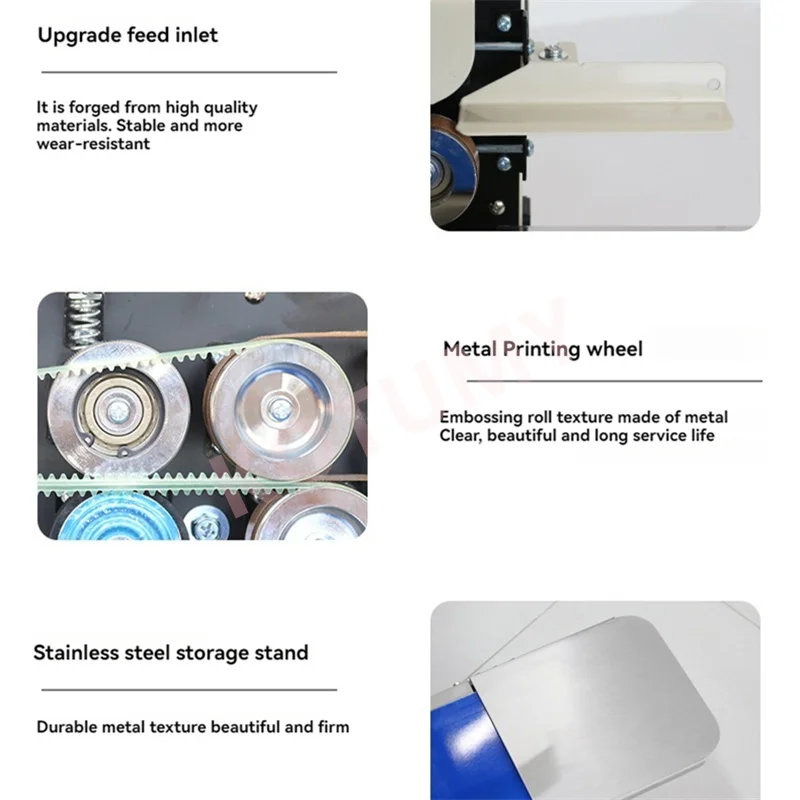 FR-770 Automatic Horizontal Continuous Plastic Bag Band Sealing Machine Temperature Control Sealer for Product Packaging