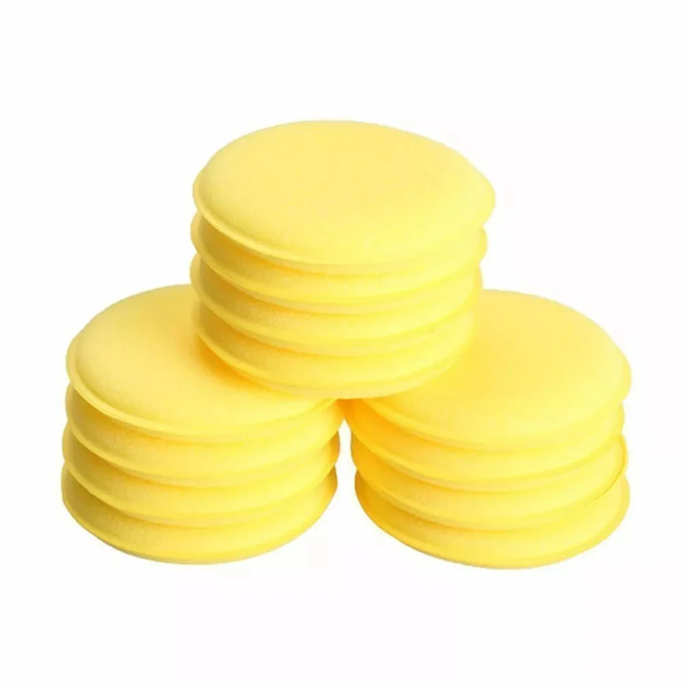 

12X Car Waxing Polish Foam Sponge Wax Applicator Cleaning Detailing Pads 2024 Hot Sale Brand New And High Quality Discount