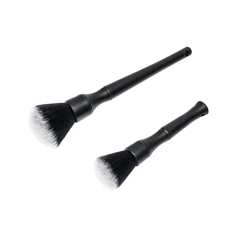 1PC Car interior air outlet cleaning brush, dual head car dust removal soft brush, single sharpened nylon wire detail brush