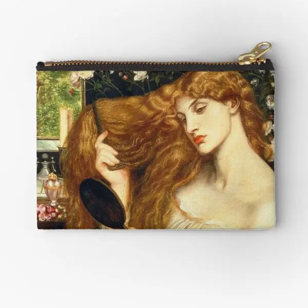 Dante Gabriel Rossetti Lady Lilith  Zipper Pouches Coin Panties Pure Money Underwear Wallet Women Men Storage Key Socks Bag