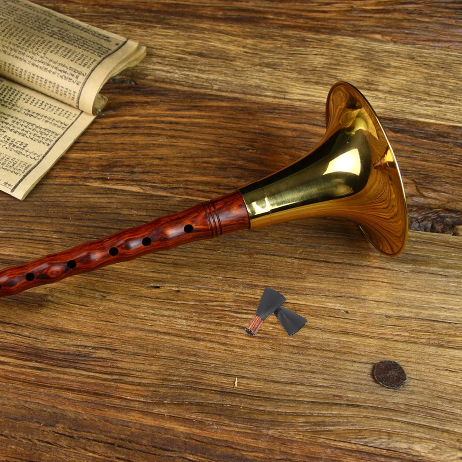 

Suona Whistle Chinese Musical Instrument Reed Mouth Resin Plastic Mouthpiece for