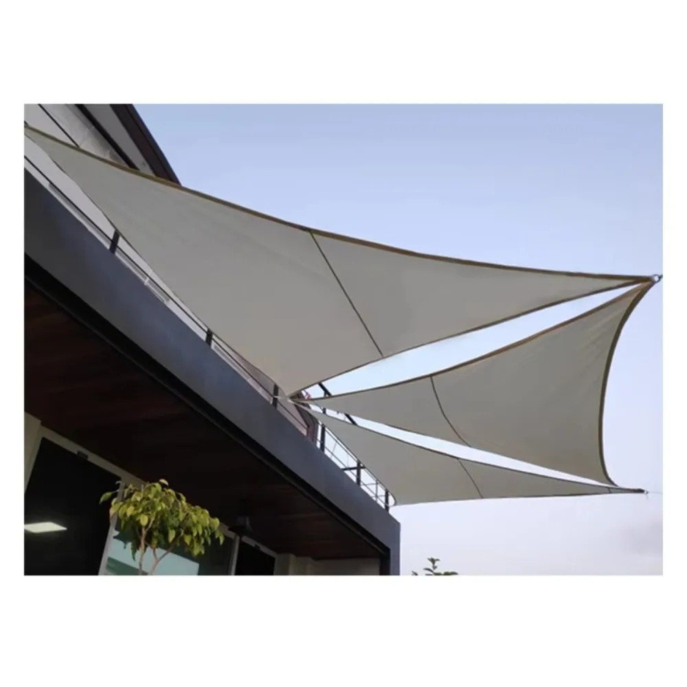 

4X4x5.7m Shade Sails Outdoor Activities Awnings Sun Sails Courtyard Swimming Pool Awnings Patio Sunscreen Shade Sails