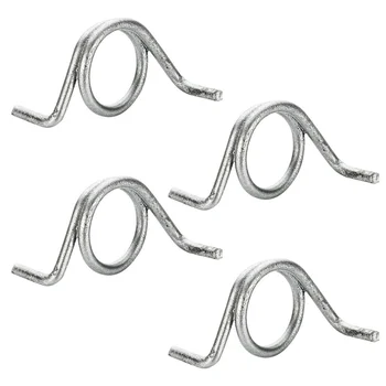 جديد 4 قطعة/المجموعة اليسار واليمين قفل الباب اسطوانة الربيع الفضة صالح لشركة فولكس فاجن الناقل MK III IV T3 T4 1990 1991 1992