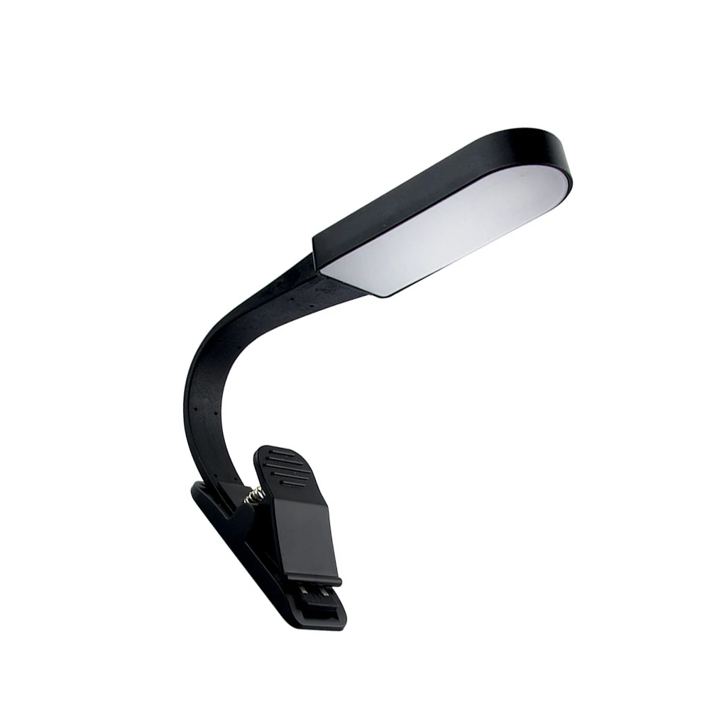 LED Book Light Clip-On Flexible Bright Table Lamps Touch Control Desktop Eye Protection Reading Lamp Travel Student Gifts