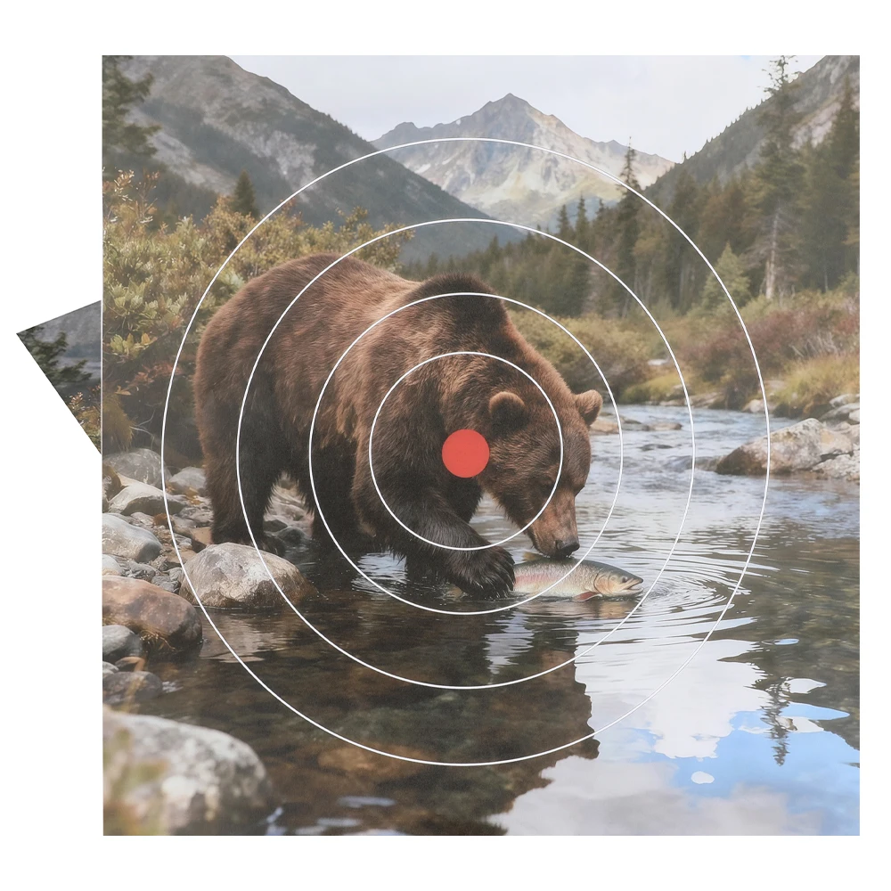 

Archery Target Paper 10/20pcs 40x40cm Wild Animal Pattern Target Paper Archery Bow Shooting Hunting Target Practice Accessory