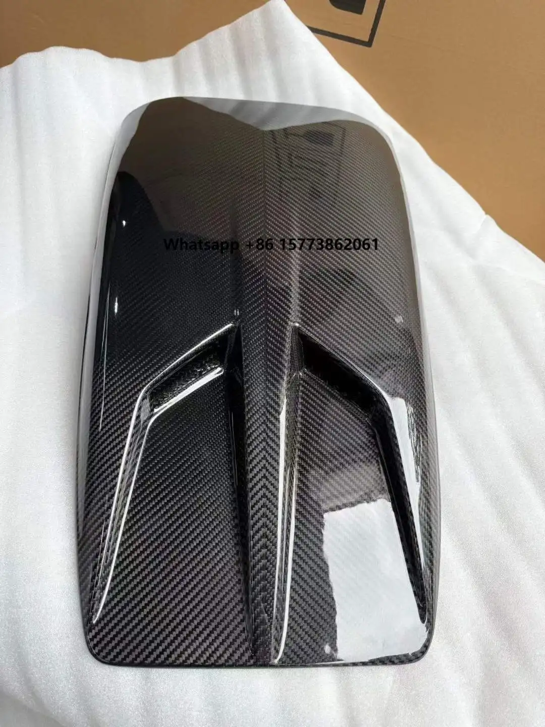 Novit Style Dry Carbon Fiber Car Exterior Parts Air Intake Roof Vents for Mclaren 570S 540C 570GT 600LT 2015-2018 Carbon Vent