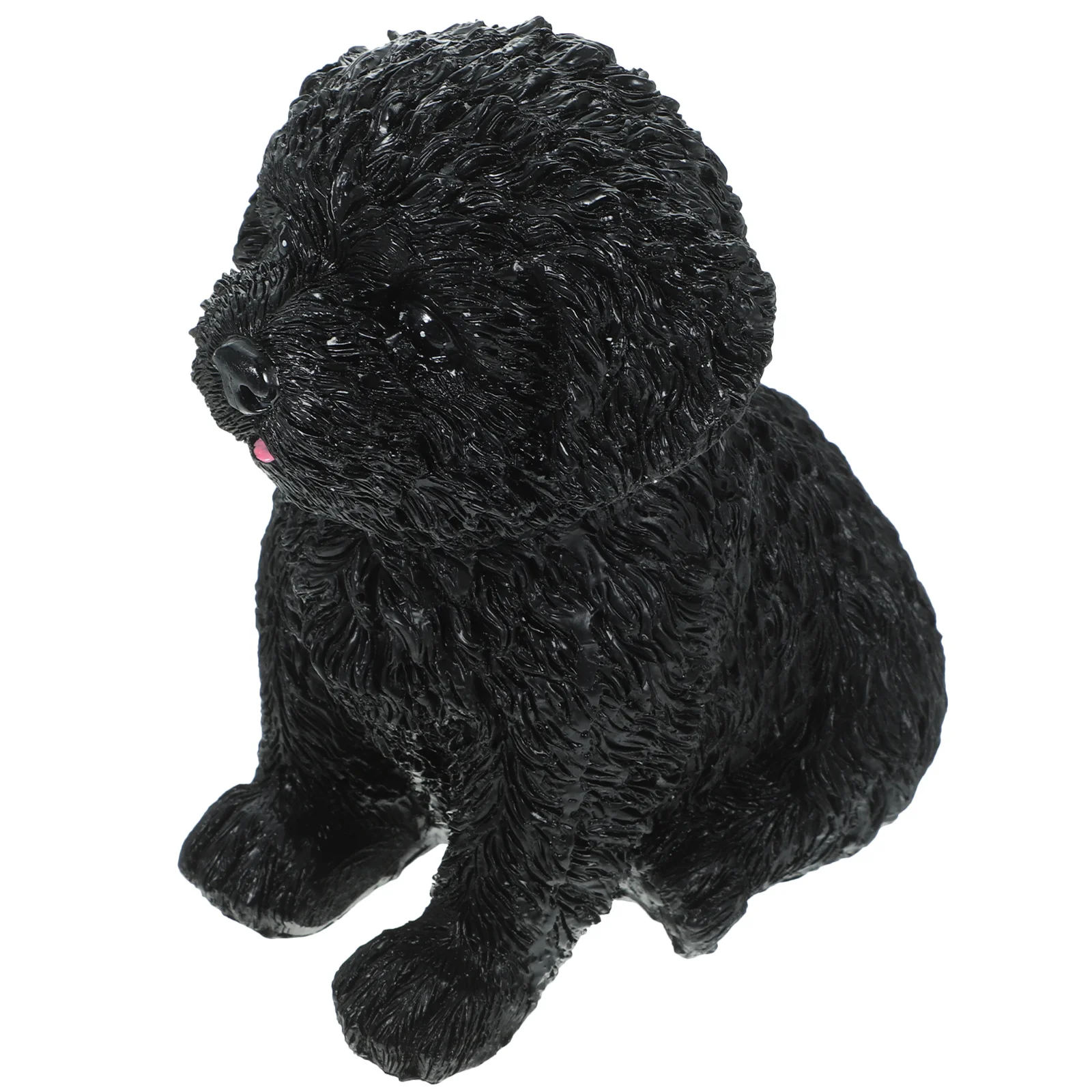 

1Pcs Exquisite Resin Decor Dog Adornment Unique Craft Ornament for Desktop Living Room Decor Creative Puppy Art Decoration