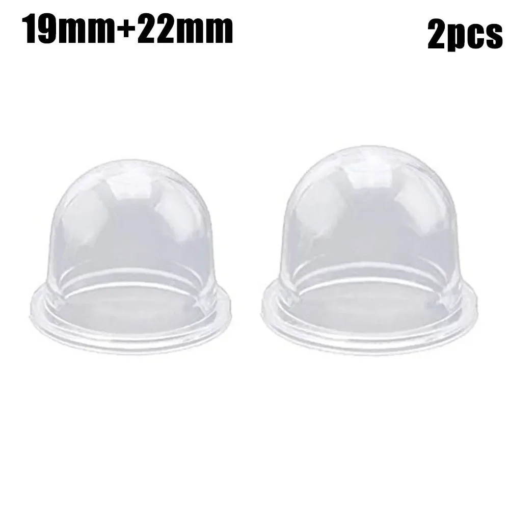 19mm+22mm Primer Bulb 2 Pieces Blower Chainsaw Gasoline/Fuel Primer Bulb Set Transparent High Quality Practical