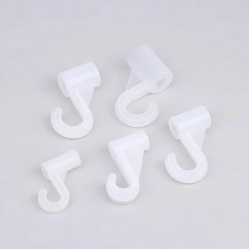 10pcs Plastic Thickening Hook For Suit Locker Shelf Wardrobe Hook Fittings DIY Party Supplies Children Tent Game Room Joints