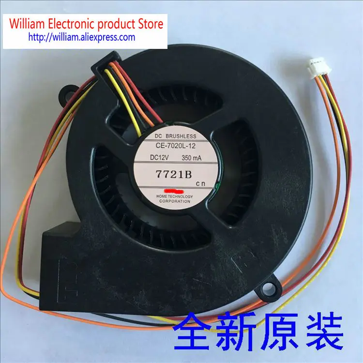 

New Cooling Fan for Projector CE-7020L-12 DC12V 350mA CB-570 CB-575W CB-580 CB-585W CB-675W CB-685W CB-695W