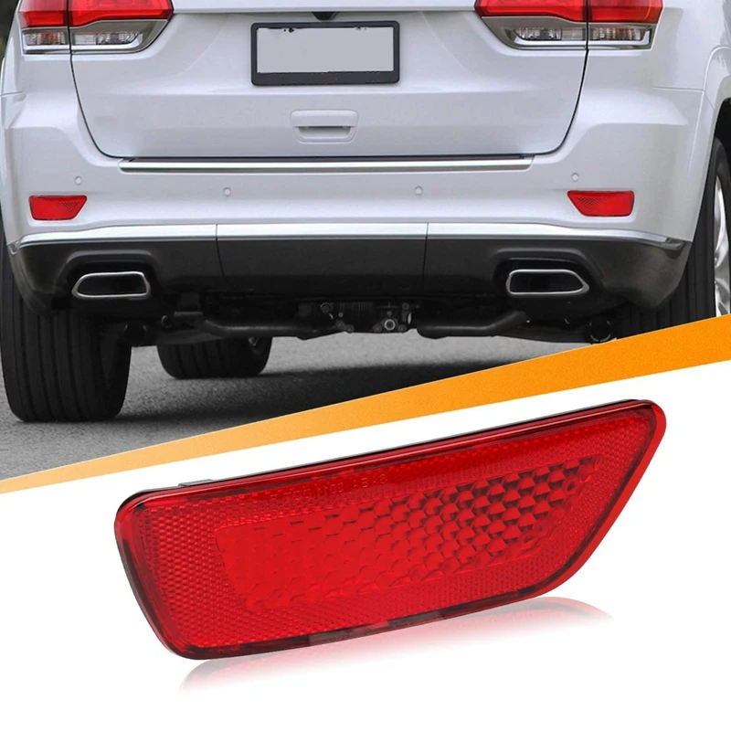 Achterbumper Reflector Licht Voor Jeep Grand Cherokee Srt8 Kompas 2011-2016 57010721ac 57010720ac Auto Assemblage Mistlamp