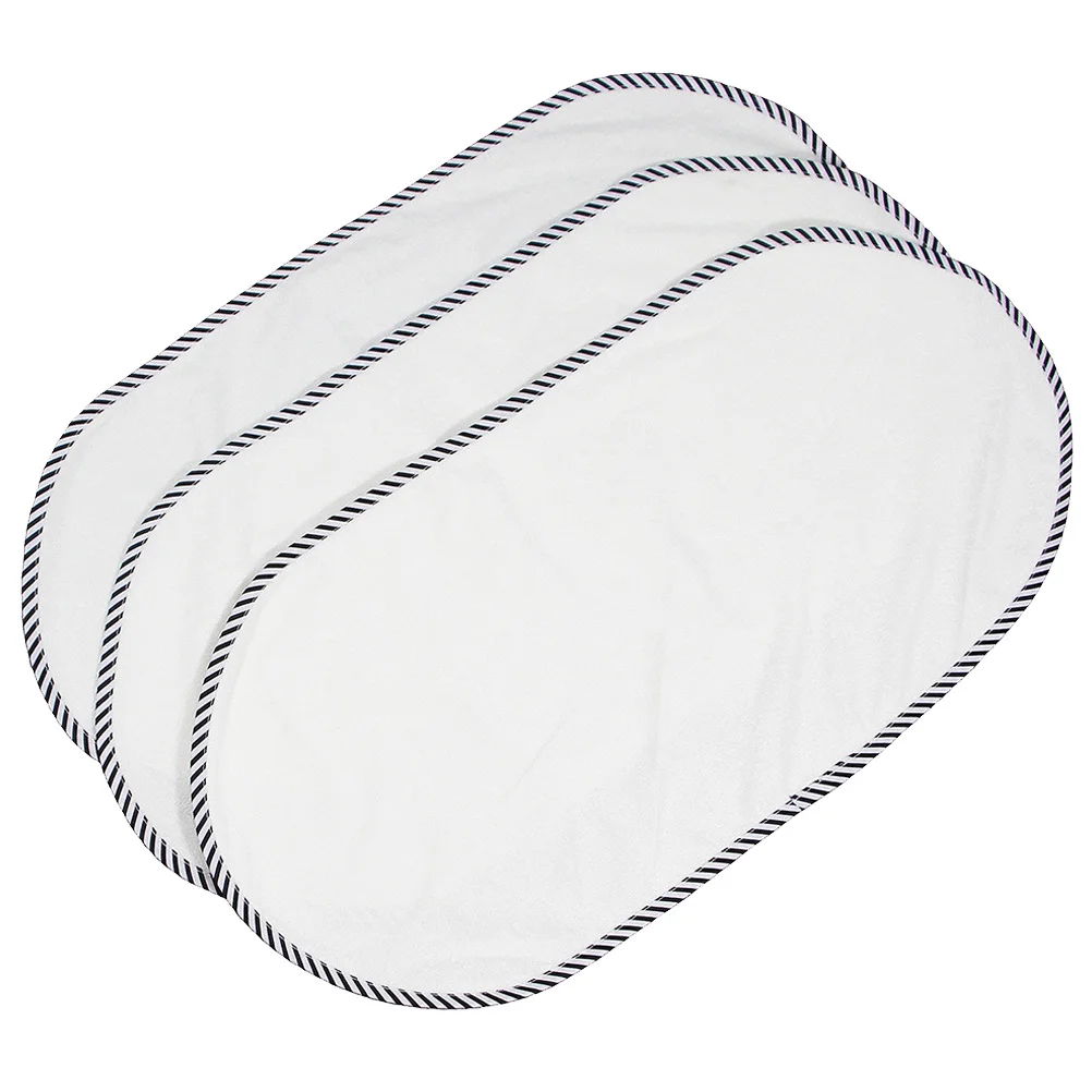 

3pcs Waterproof Diaper Mat Bamboo Fiber Portable Changing Pad For Baby Crib Use Diaper Cushion Multifunctional