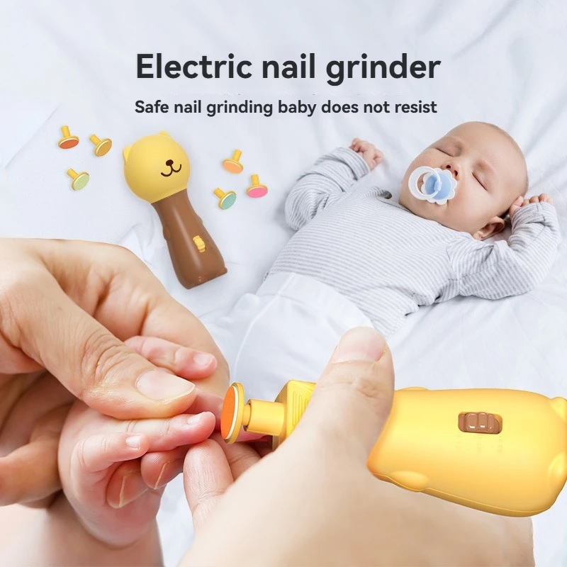 

Детская электрическая шлифовальная машинка для ногтей с героями мультфильмов, безопасная машинка для стрижки ногтей с басами, артефакт, ночник, дизайн, кусачки для ногтей, маникюр, Пасха