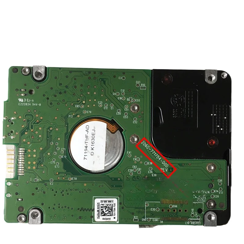 

For Western Digital USB2.0 Mobile Hard Disk PCB 2060-771754-000 REV A Good Disk WD5000BMVV