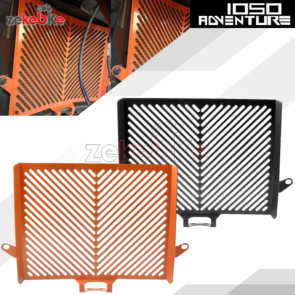 

For 1050 1090 1190 Adventure ADV 1290 Super Adventure R S T 2017 Motorcycle CNC Radiator Grille Guard Cover Oil Cooler Protector