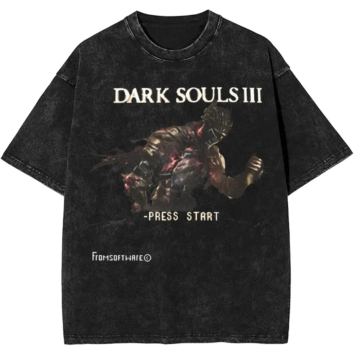 Men Women Dark Souls 3 Retro Game Shirts Graphic Novelty T-Shirt 100% Cotton