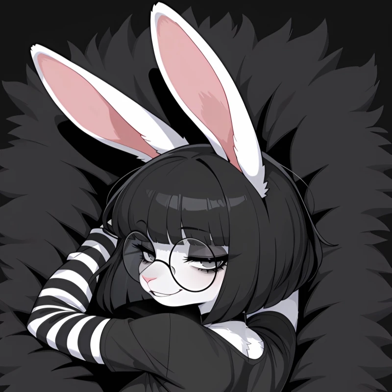 Dakimakura Anime Pillowcase Furry Bunny Girl Double-sided Print Life-size Body Pillow Cover Bedding Gifts
