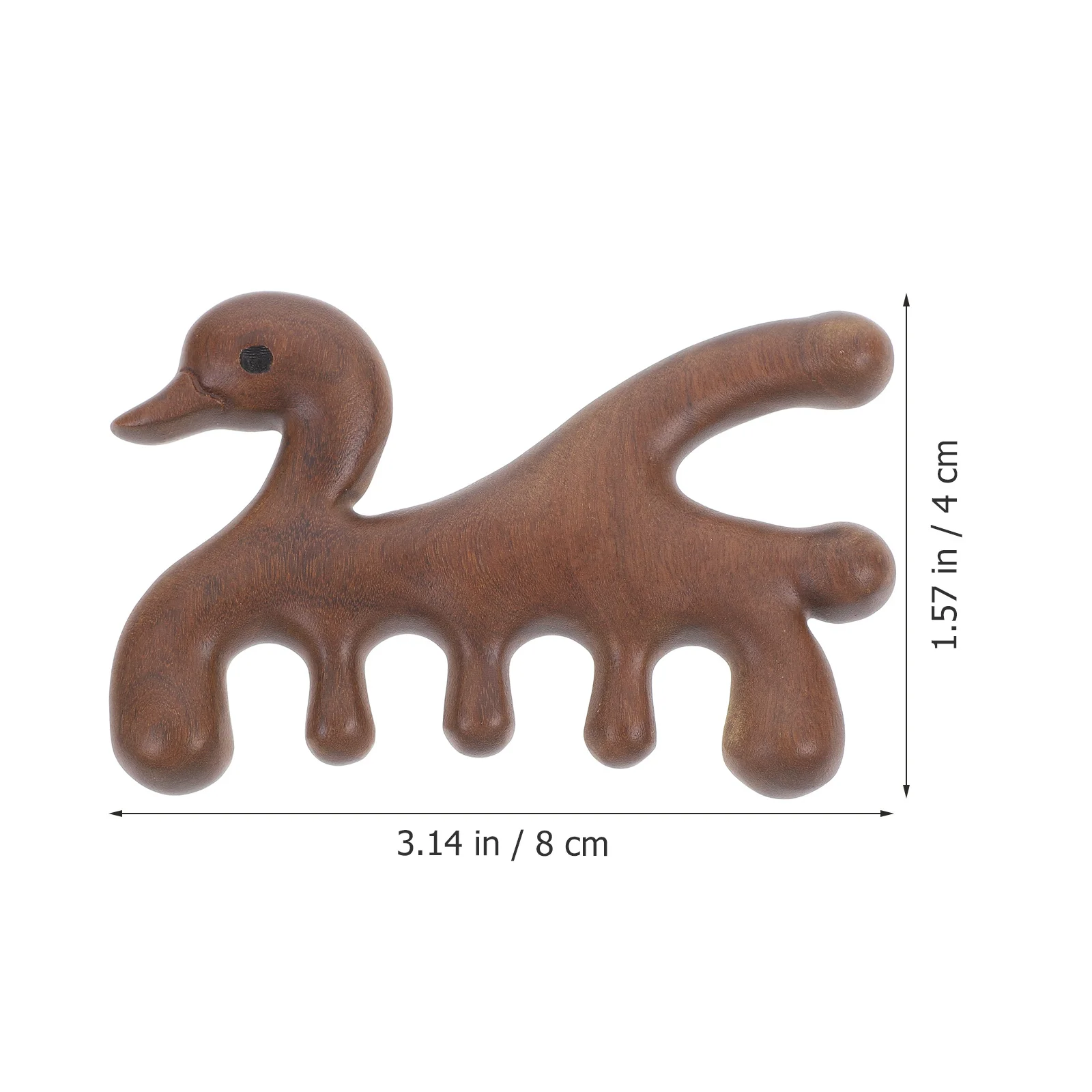 

Wooden Scalp Massager Comb Wide Tooth Natural Wood Hair Care Tool Detangling Massage Portable Travel Size Handheld Smooth For