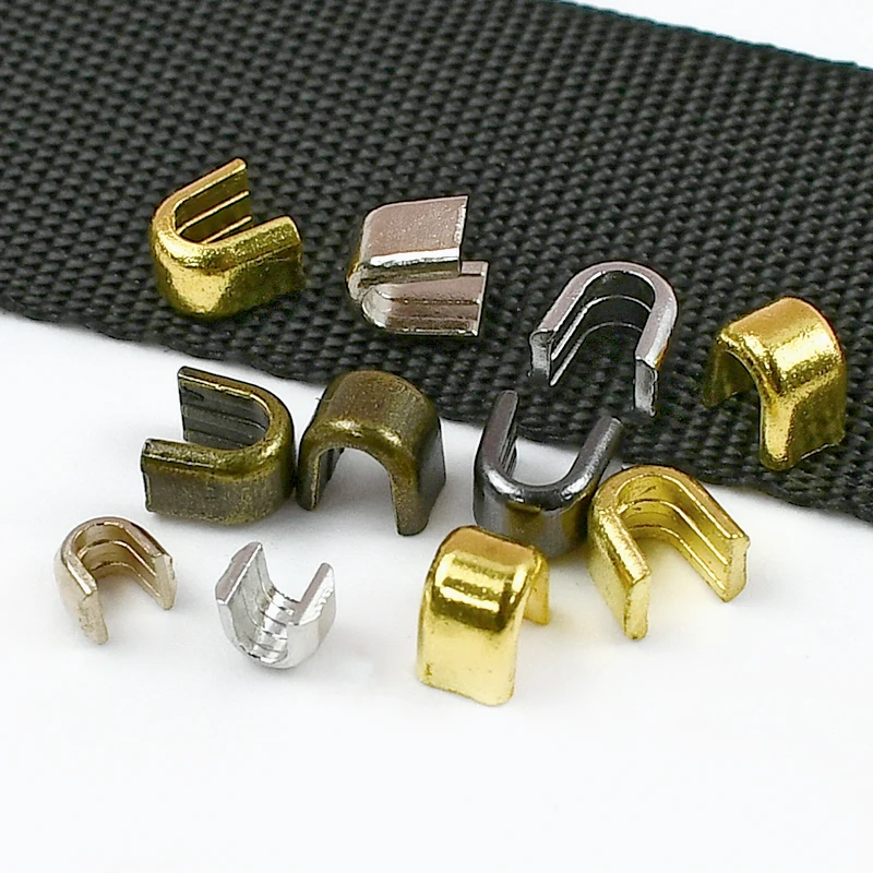 

50g 3#5#8#10# Metal U Shaped Zipper Stopper Buckle Non-slip Zippers Tail Clip Garment Bag Zip End Lock Repair Kit Accessories