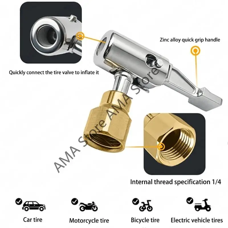 

X7JF модернизирует адаптер для накачивания шин, обеспечивая быстрый доступ к внутренним клапанам в коммерческих целях