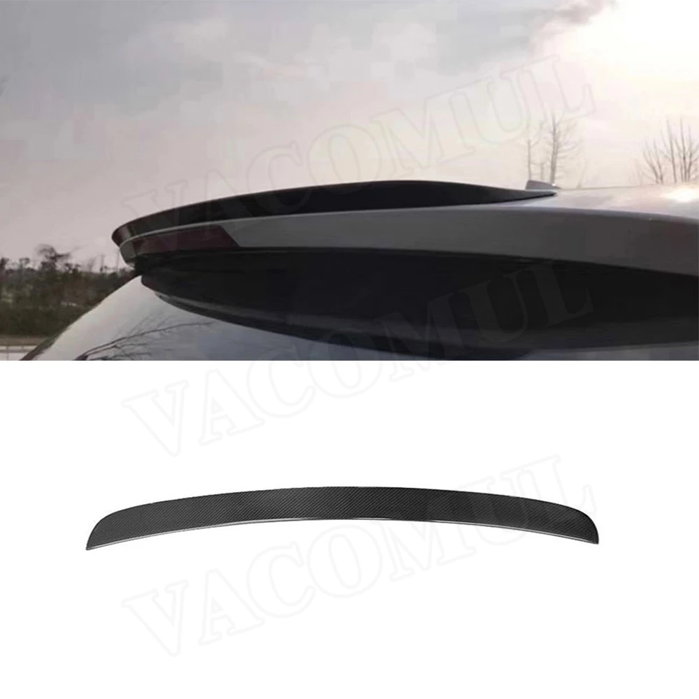 

VACOMUL Car For X5 Carbon Fiber Rear Roof Spoiler Boot Wings For BMW X5 F15 28i 35i SUV 2014-2018 Middle Spoiler Car Styling
