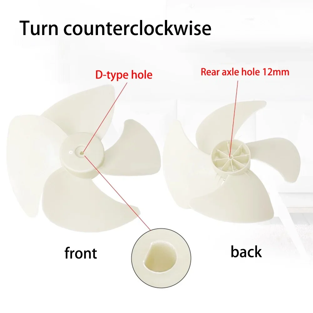 Air Conditioning Outdoor Unit Fan Blade Fan Blade 440X152 Axis 12mm External Unit Fan Blade D Hole