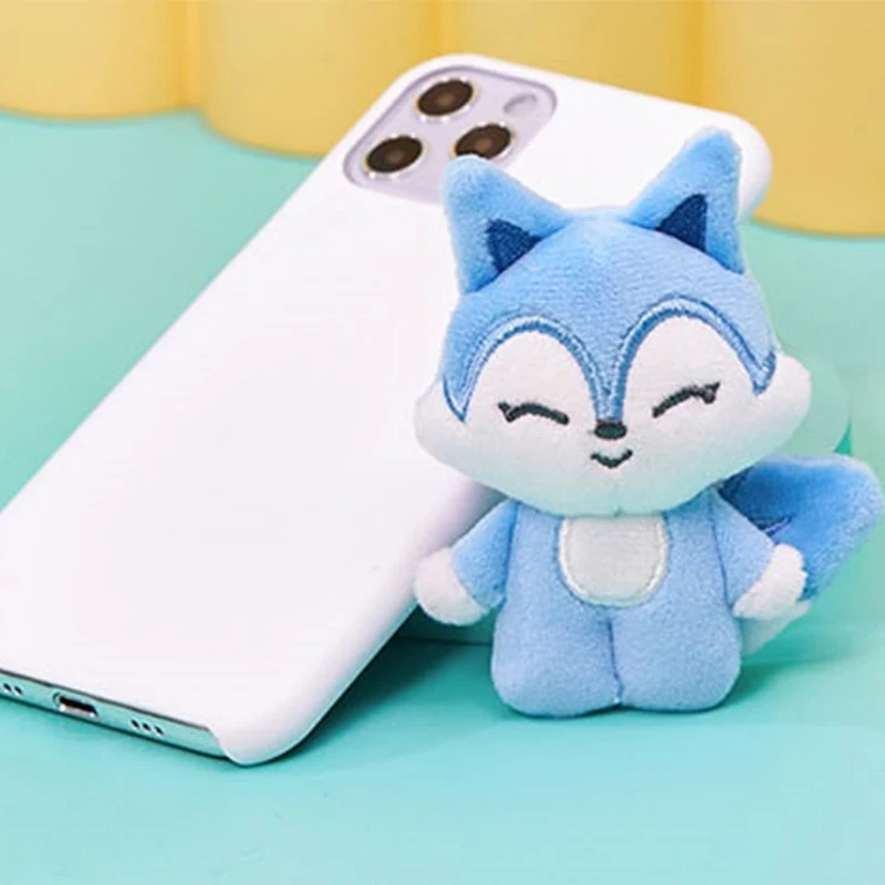 Kpop ITZY Cute Fabric Soft Plush Phone Stand Holders Smart TOK TUK HATT Figures Phone Rings Fans Collection Gifts Accessories