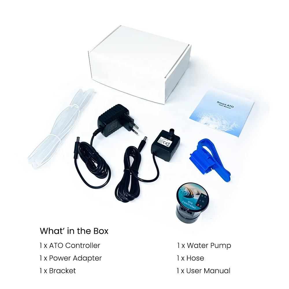 

2026 New EPT-ATO 110-240V DC12V Marine Coral Reef Aquarium Fish Tank Automatic Water Pump