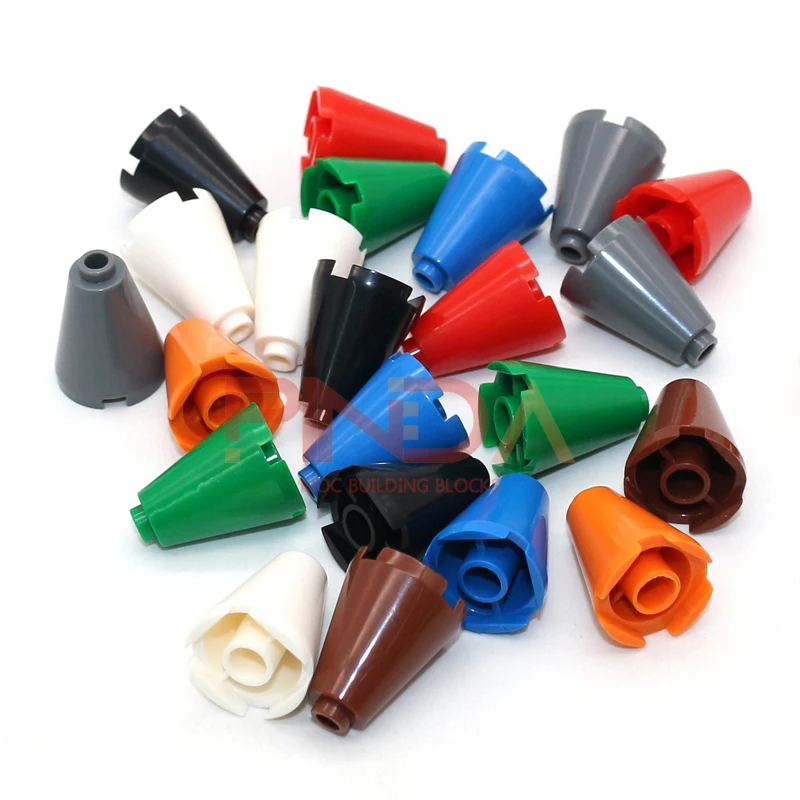

30pcs MOC 3942 Classic Building Blocks Cone 2x2x2 Conical Tower Top Bricks Creative Technology MOC Toys Assembly Parts