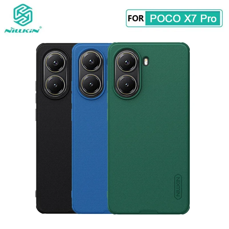 For POCO X7 Pro Case Nillkin Frosted Shield Pro PC Hard Back Cover For POCO X7 5G Case