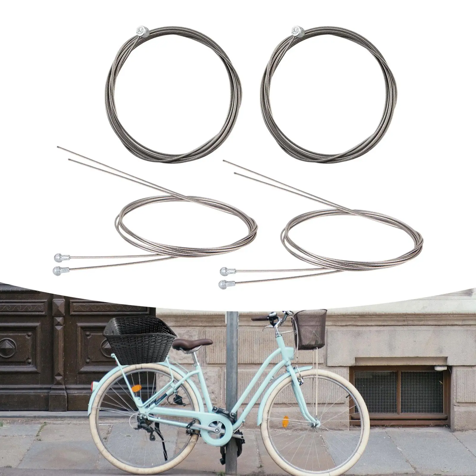 

Bike Cable Core Easy Installation Lightweight Versatile Premium Replacement