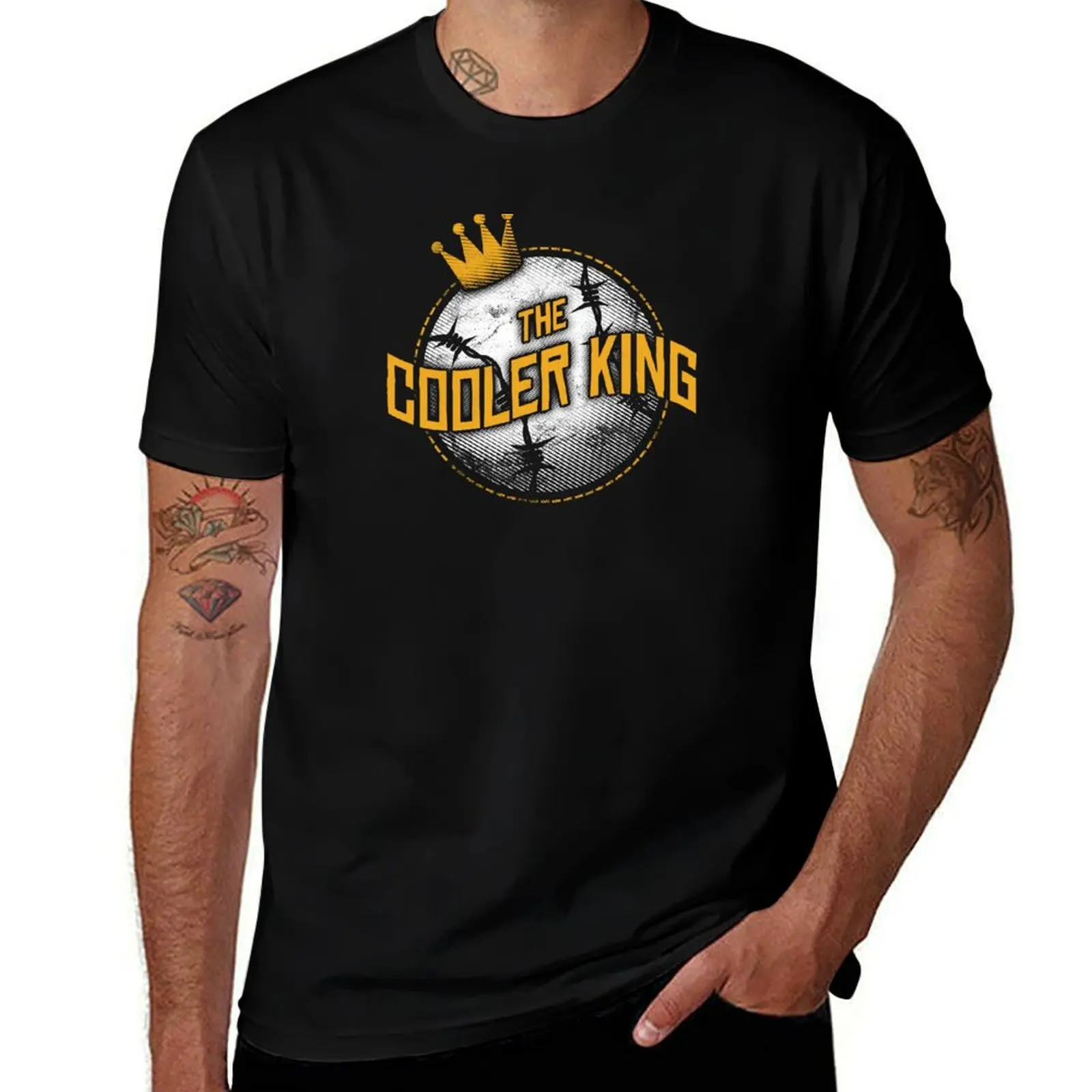 

The Cooler King T-Shirt street wear sports fans big and tall t shirts for men