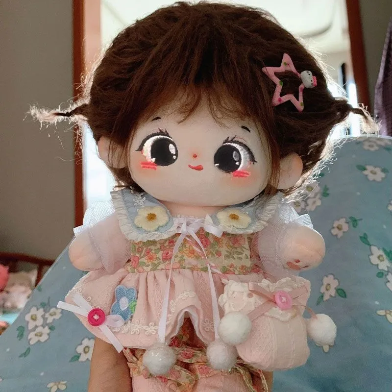 20cm creativo carino bambola di cotone Kawaii vestire bambola ragazza camera da letto decorazione collezione miglior regalo per amici o bambini