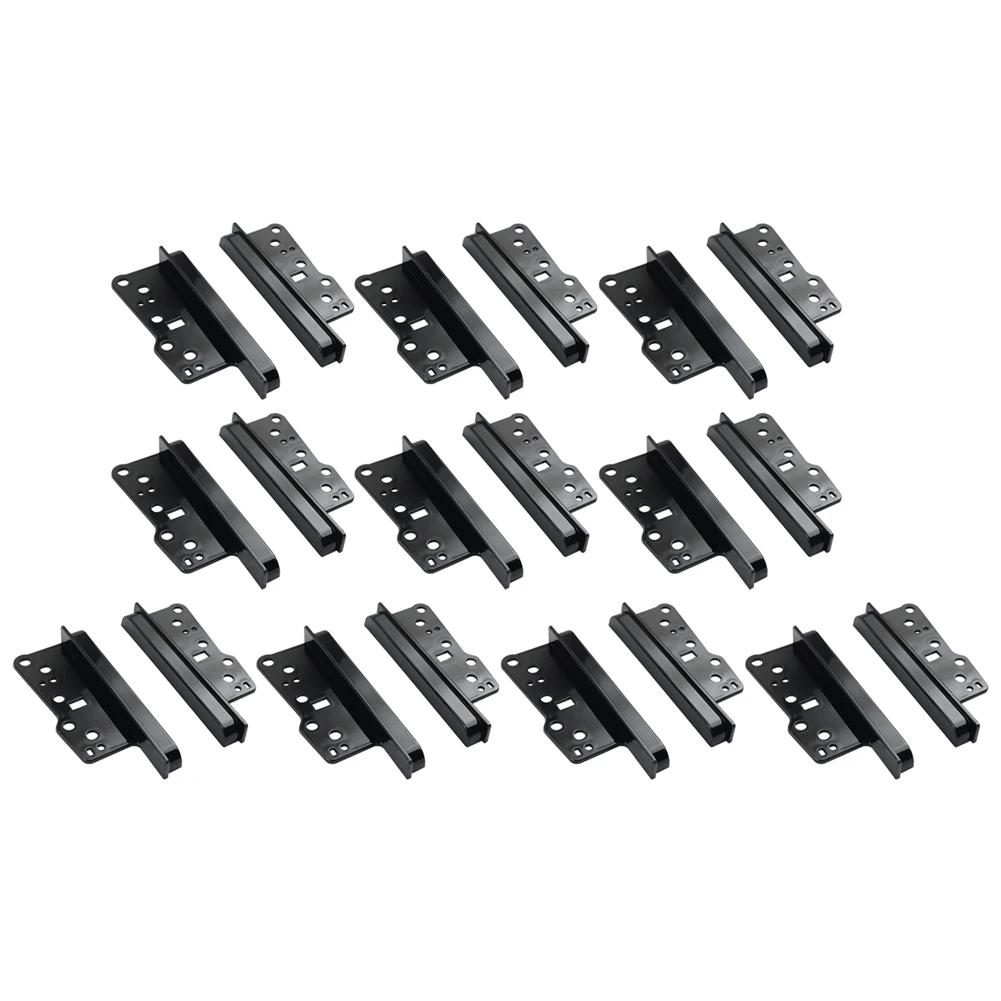 10 pares de soportes de Radio de coche, Panel estéreo de doble Din, Fascia, DVD, montaje de tablero, Kit lateral embellecedor para Toyota Scion Subaru B