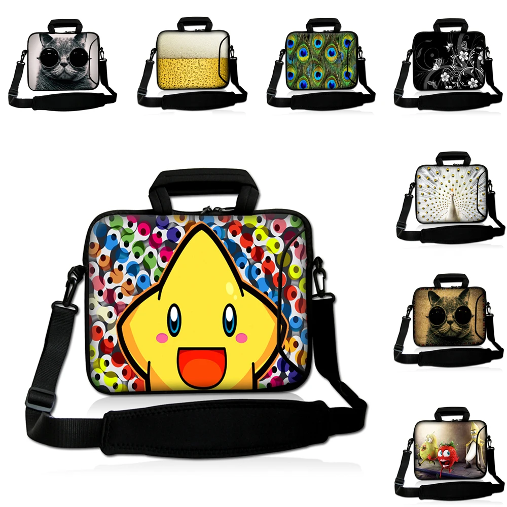 Laptop Messenger Briefcase Neoprene 16/17/17.3 Inch Chromebook Sleeve Bag Case For MSI HP DELL XPS Macbook Pro 16 Handbag Case