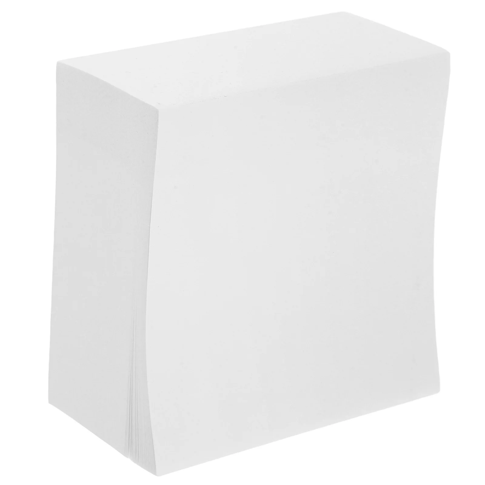 400 szt. Puste karteczki samoprzylepne, kwadratowe notatniki, karteczki do odrywania, do biura, domu, szkoły, kostka do notowania, papier do notatek